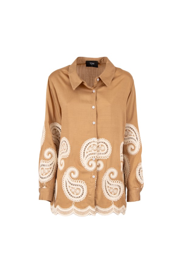 DRYDEN CAMICIA BEIGE