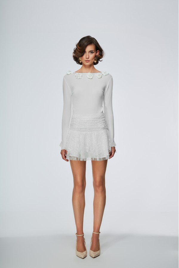 FERNIE MAGLIA BIANCA