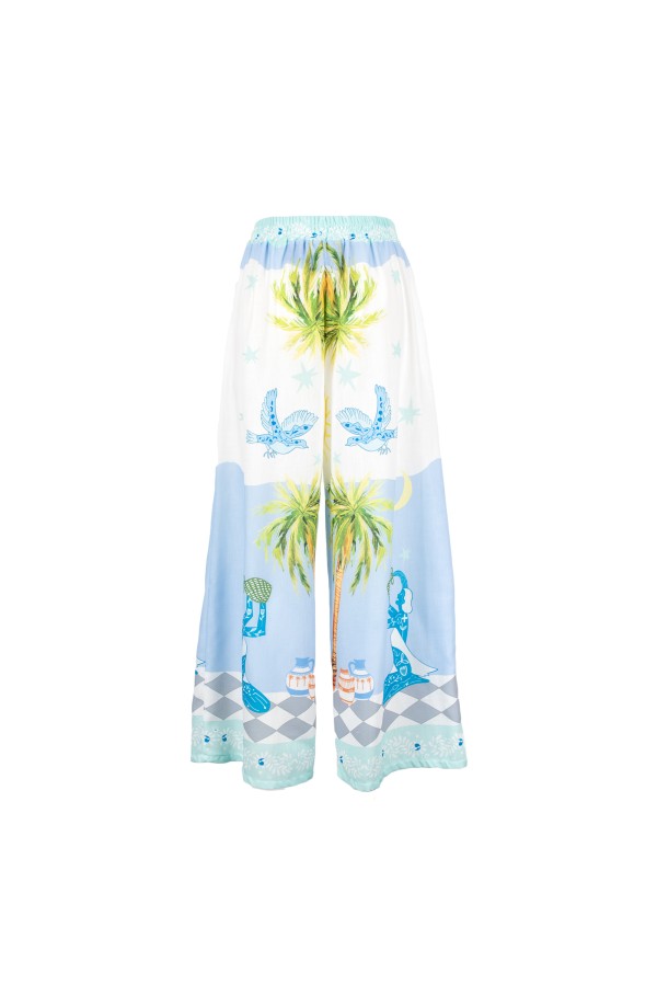 FREEPORT PANTALONE CELESTE BERDE ACQUA