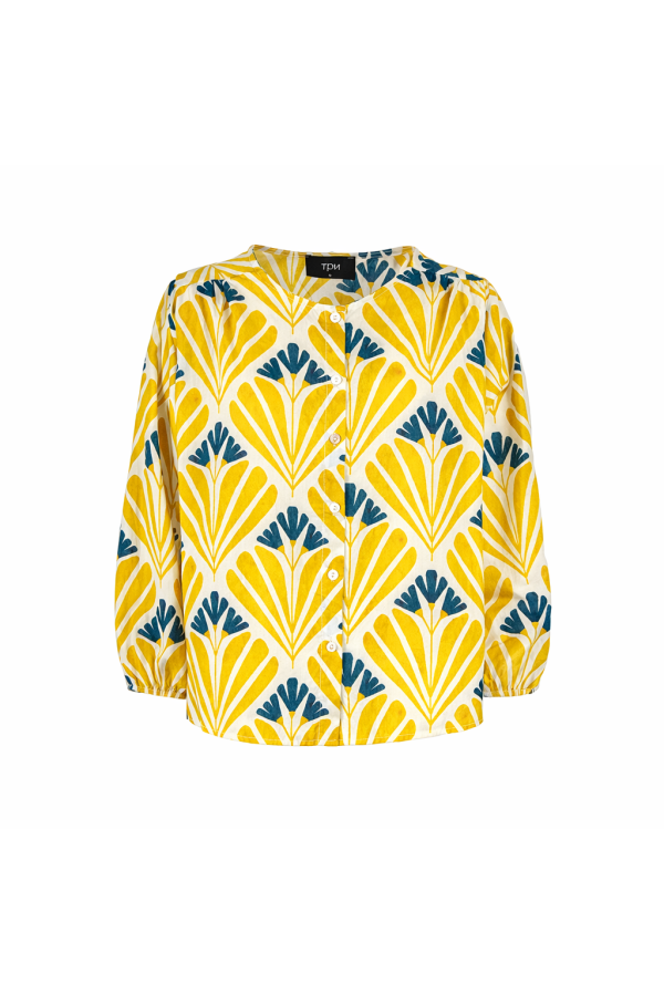 GLENDIVE CAMICIA BURRO SENAPE