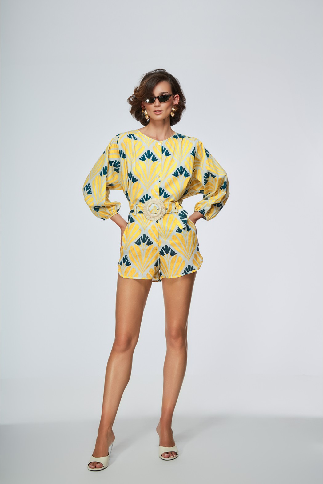 GLENDIVE SHORTS BURRO SENAPE