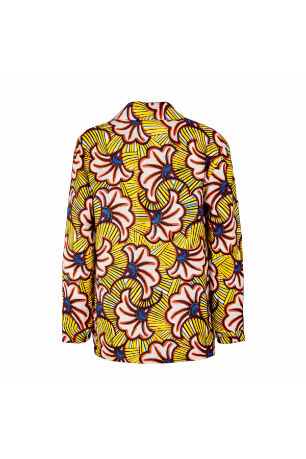 GRIMSBY CAMICIA GIALLO BLU