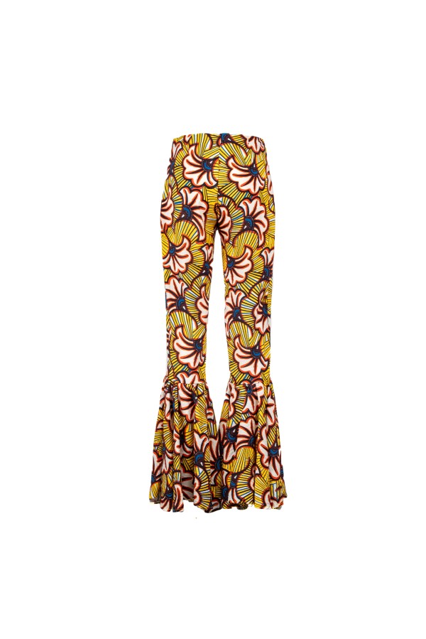 GRIMSBY PANTALONE GIALLO BLU