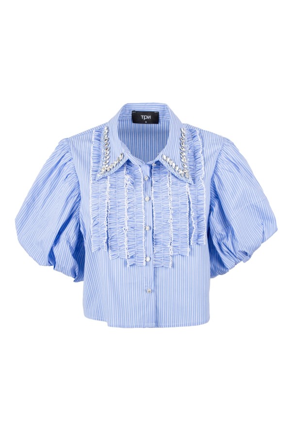 JOLIET CAMICIA CELESTE