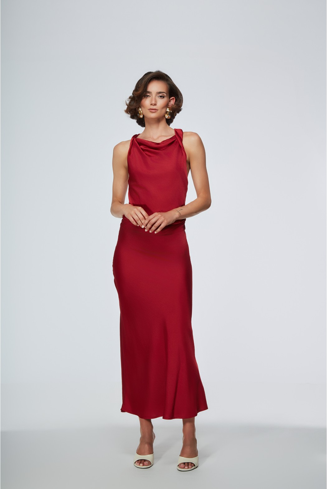 MAIDSTONE ABITO ROSSO