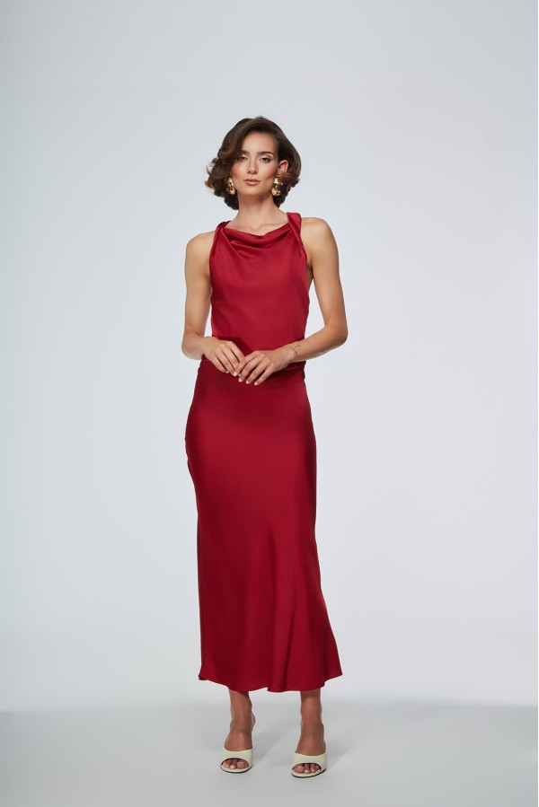 MAIDSTONE ABITO ROSSO