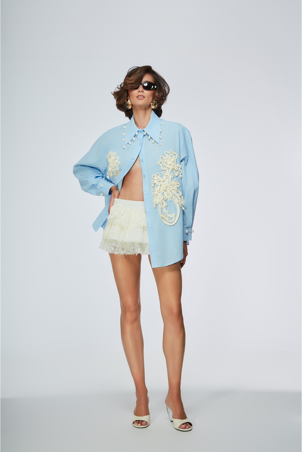 OBED CAMICIA CELESTE