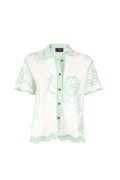 SEAFORD CAMICIA BIANCO VERDE ACQUA