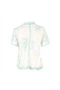 SEAFORD CAMICIA BIANCO VERDE ACQUA