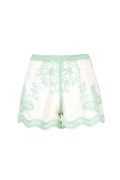 SEAFORD SHORT BIANCO VERDE ACQUA