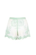 SEAFORD SHORT BIANCO VERDE ACQUA