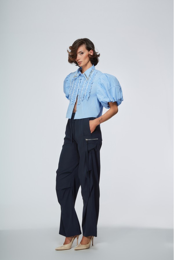 SOMERTON PANTALONE BLU