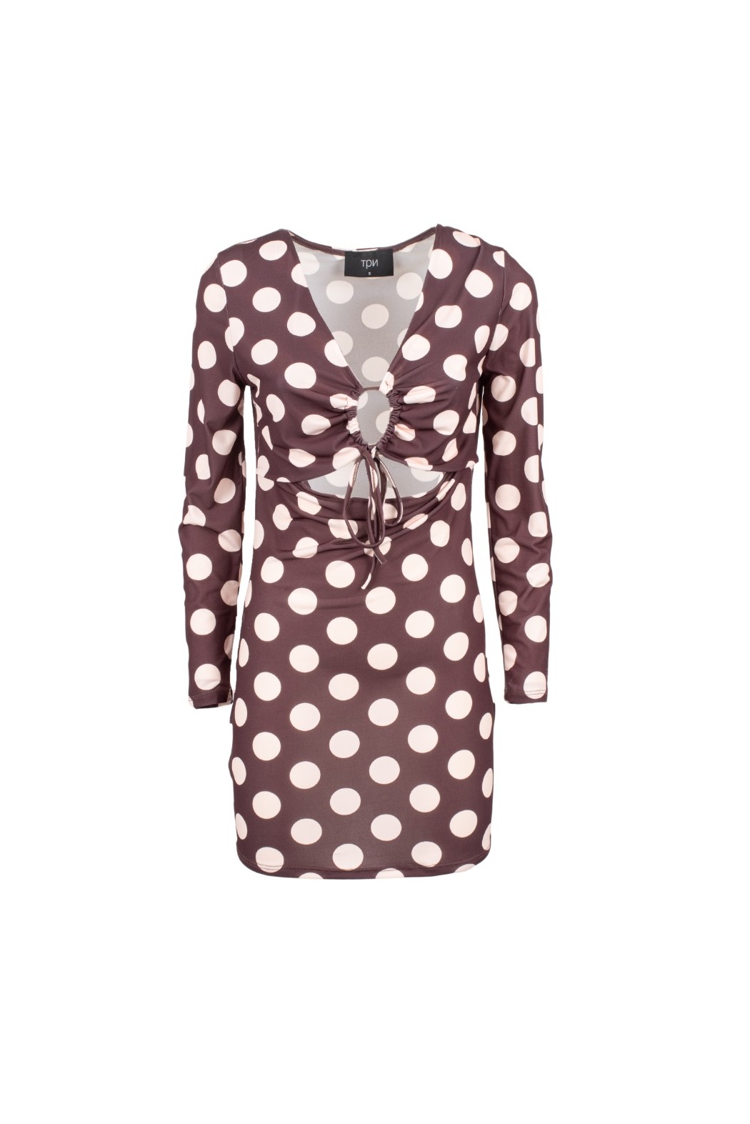 KADY ABITO POIS MARRONE 410541