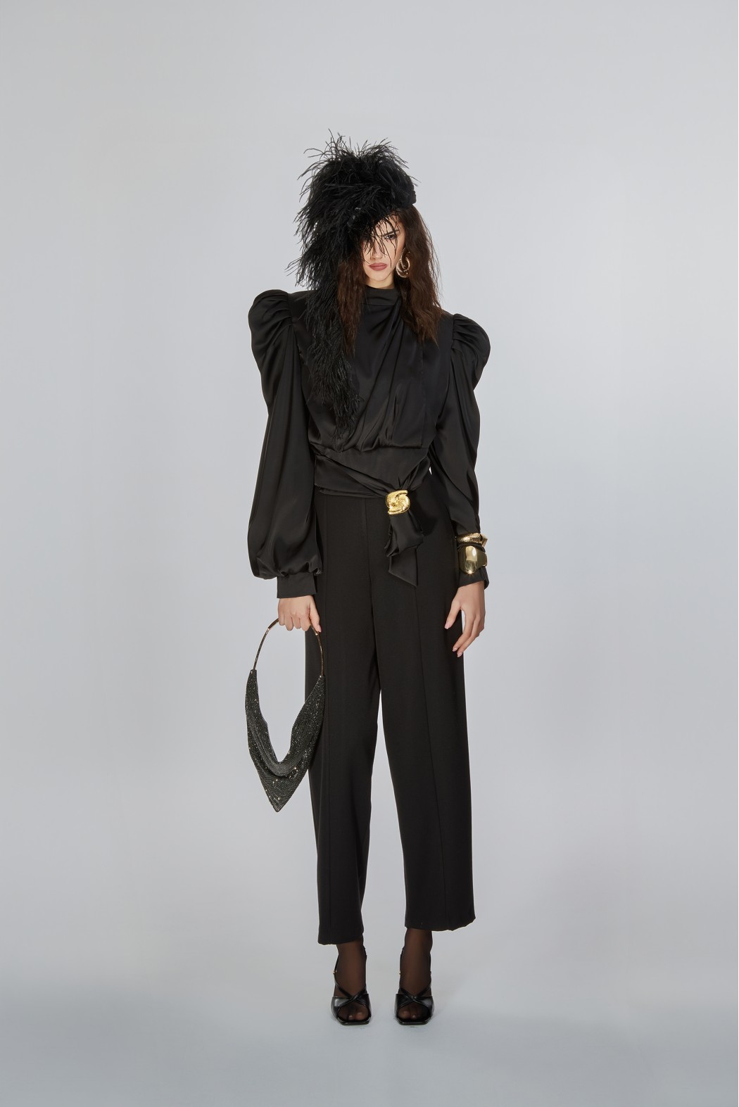 GILROY BLUSA NERO