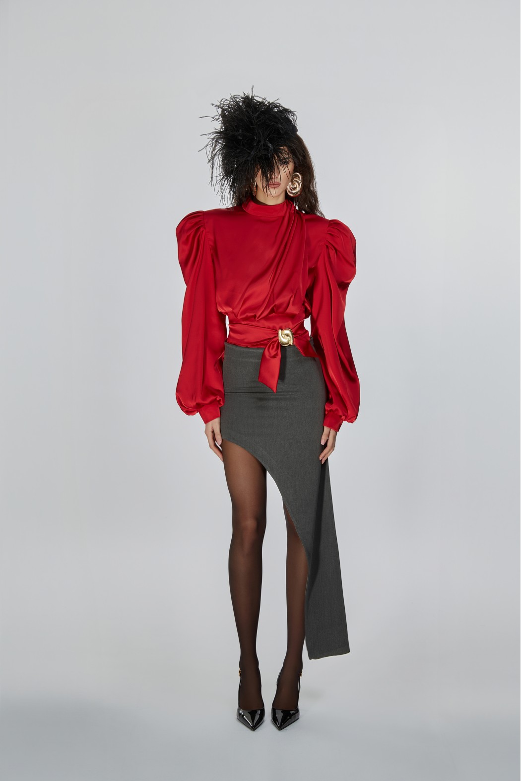 GILROY BLUSA ROSSO