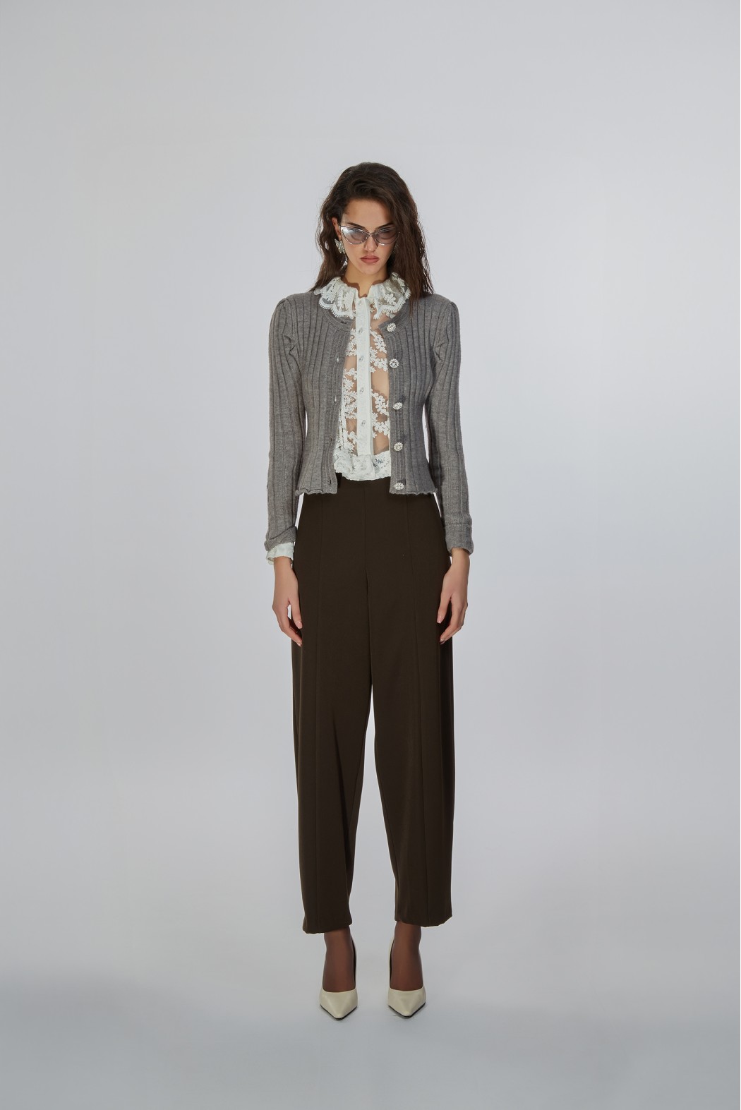 LINDEN CARDIGAN GRIGIO