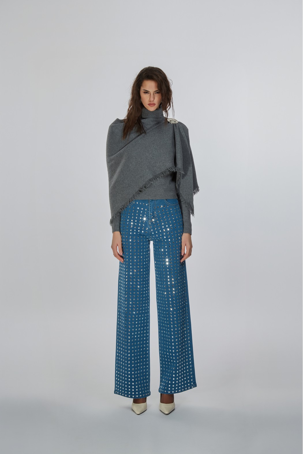 LYNN MAGLIA GRIGIO