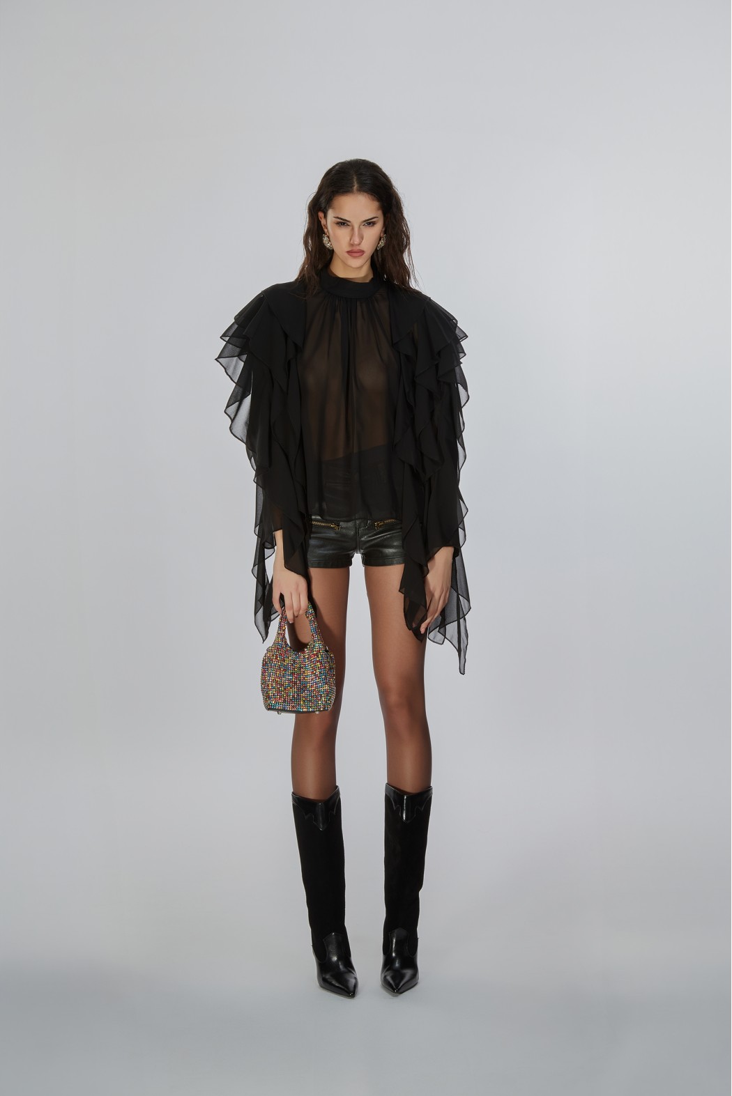 PELHAM BLUSA NERO
