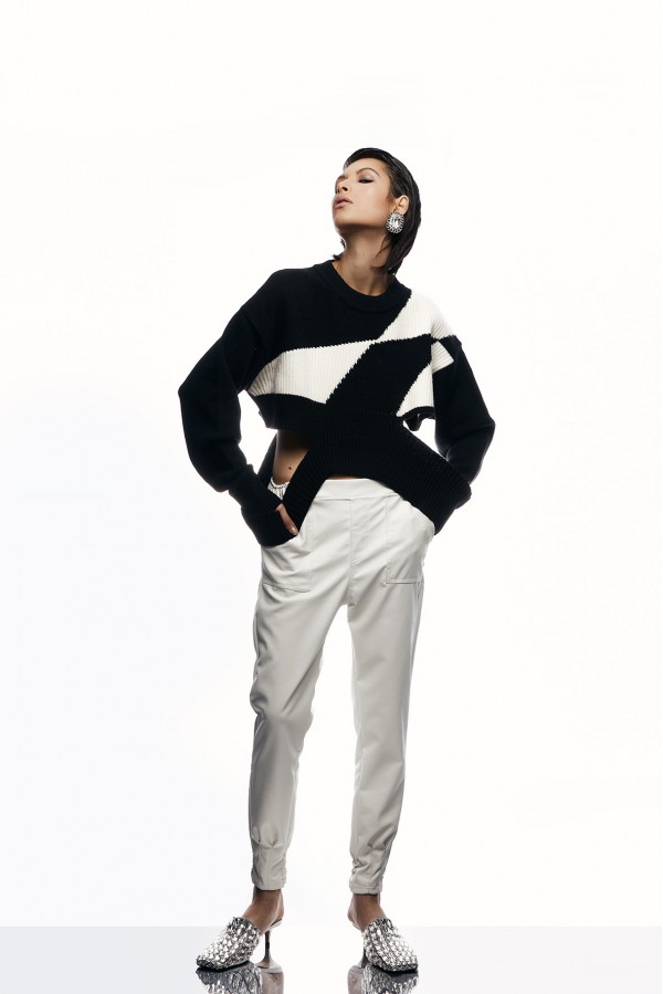 ROMA      242W2D7L PANTALONI Bianco