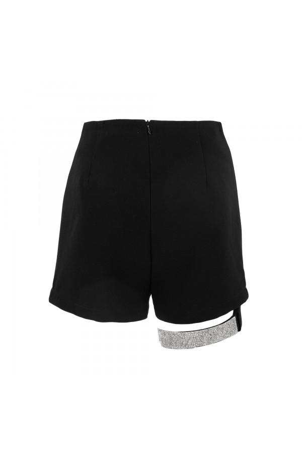 HUSTON    092W2D6L SHORTS Nero