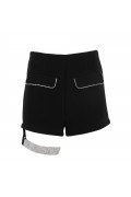 HUSTON    092W2D6L SHORTS Nero