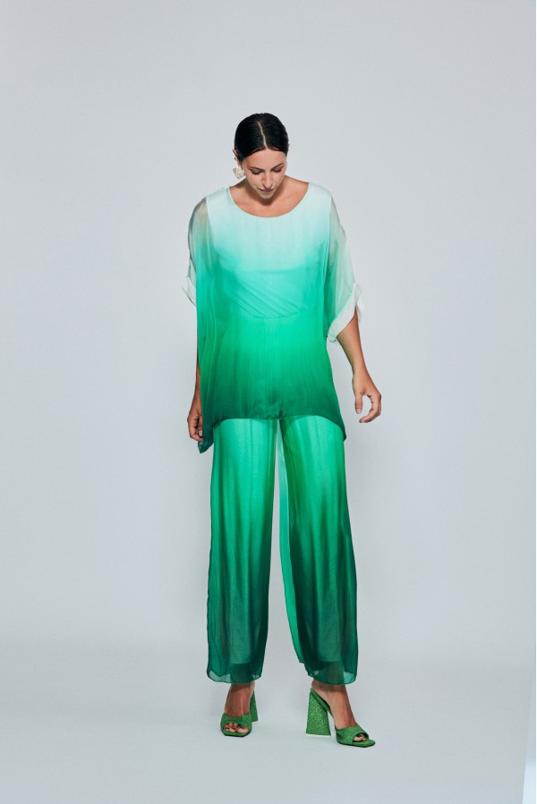 BRISAY     242S4F2 PANTALONI VERDE