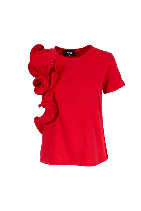 BROOME     002S4Z4 T-SHIRT ROSSO