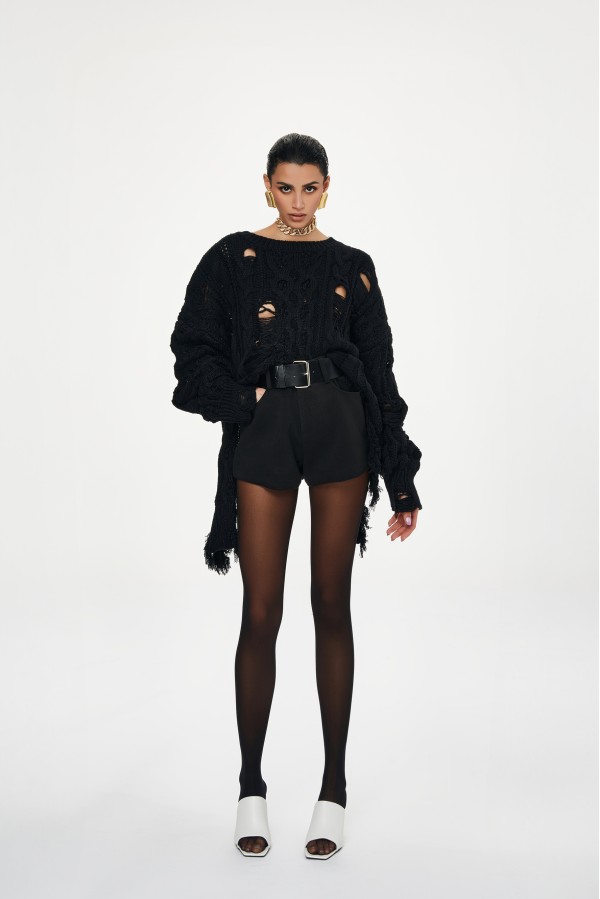 DENISON    092W5D6 SHORTS NERO