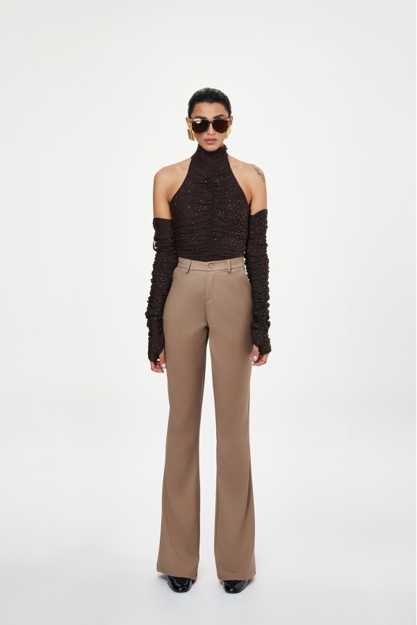 HASKELL    242W57Y PANTALONI TORTORA