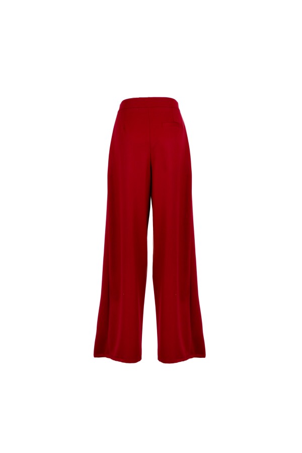 HILLARYS   242W5A7 PANTALONI BORDEAUX