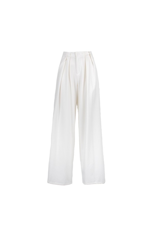 HILLARYS   242W5D7 PANTALONI BIANCO