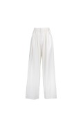 HILLARYS   242W5D7 PANTALONI BIANCO