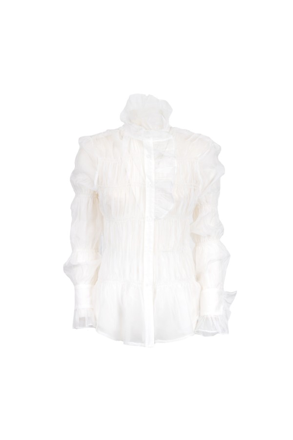 LEEDS      252W5D7 CAMICIE e BLUSE BIANCO