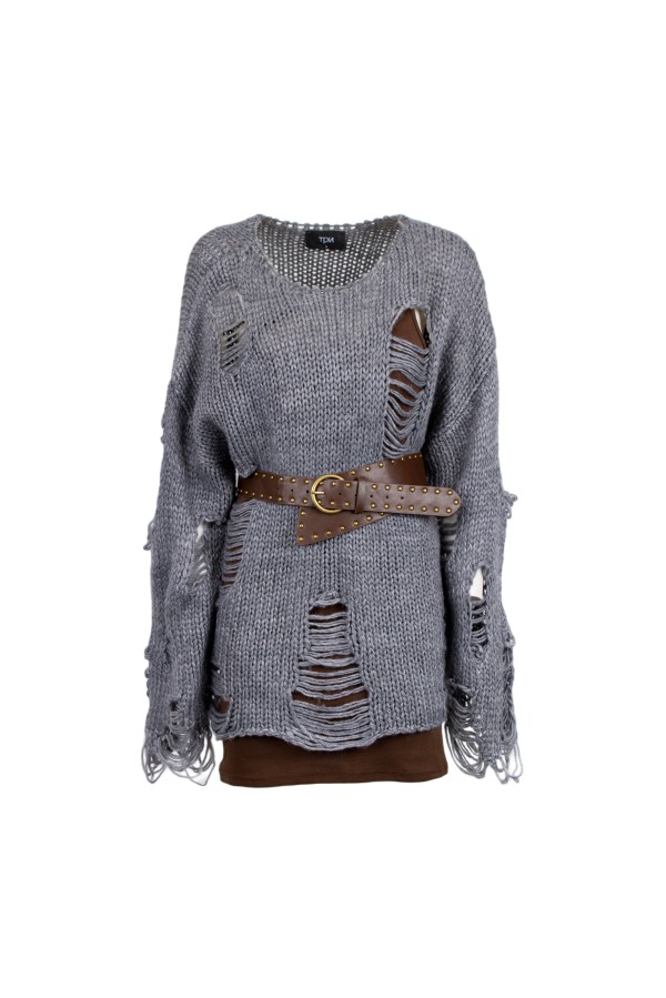 MILTON     132W54A MAGLIERIA GRIGIO
