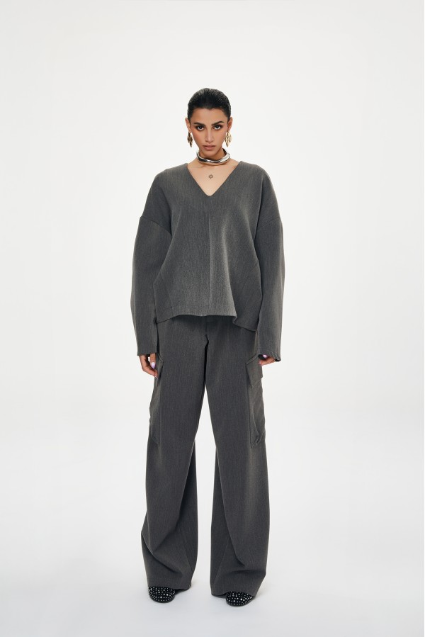 SEBRING    572W54A CAMICIE e BLUSE GRIGIO