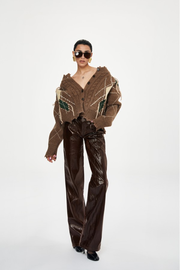 SMITHERS   242W530 PANTALONI CAFFÉ