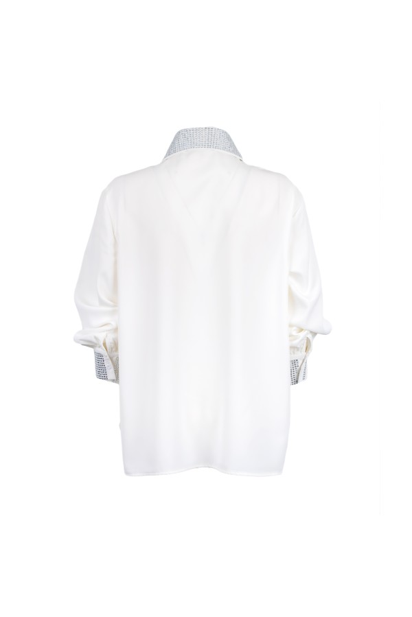 YALARDY    252W5D7 CAMICIE e BLUSE BIANCO