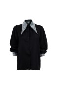YALARDY    252W5D6 CAMICIE e BLUSE NERO