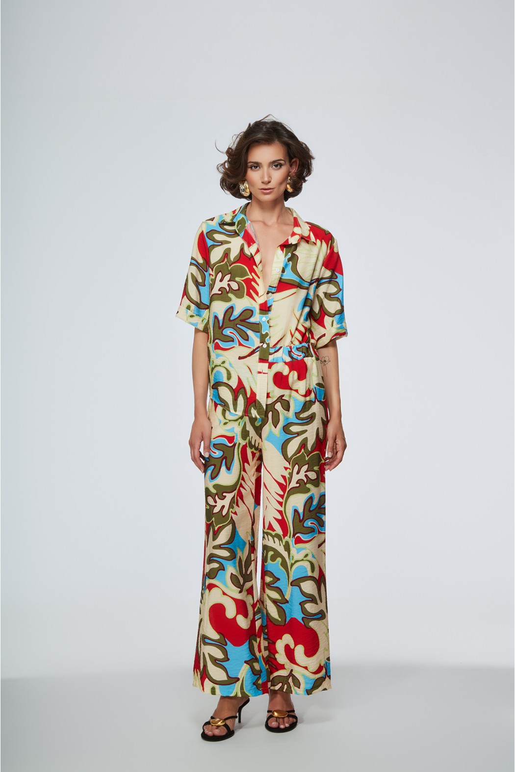 ADDAURA PANTALONE FOGLIE...